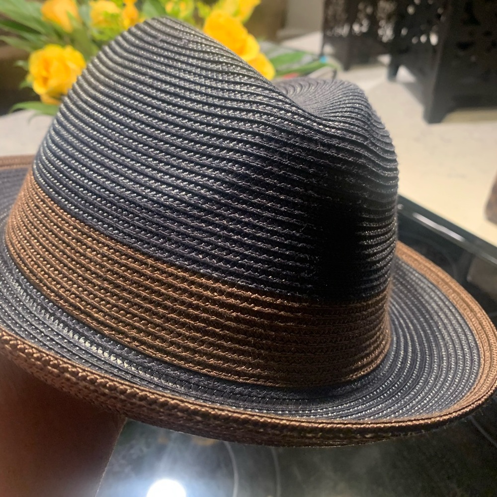 Men’s Dasmarca of London dress hat blue and brown